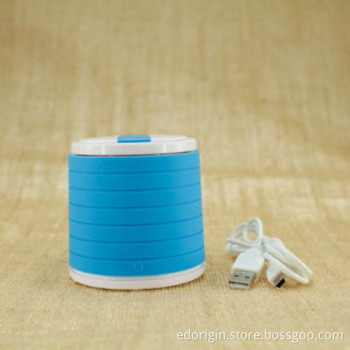 USB Air Humidifier with Silicone Surface, 100mL Capacity, Customized Logo Available